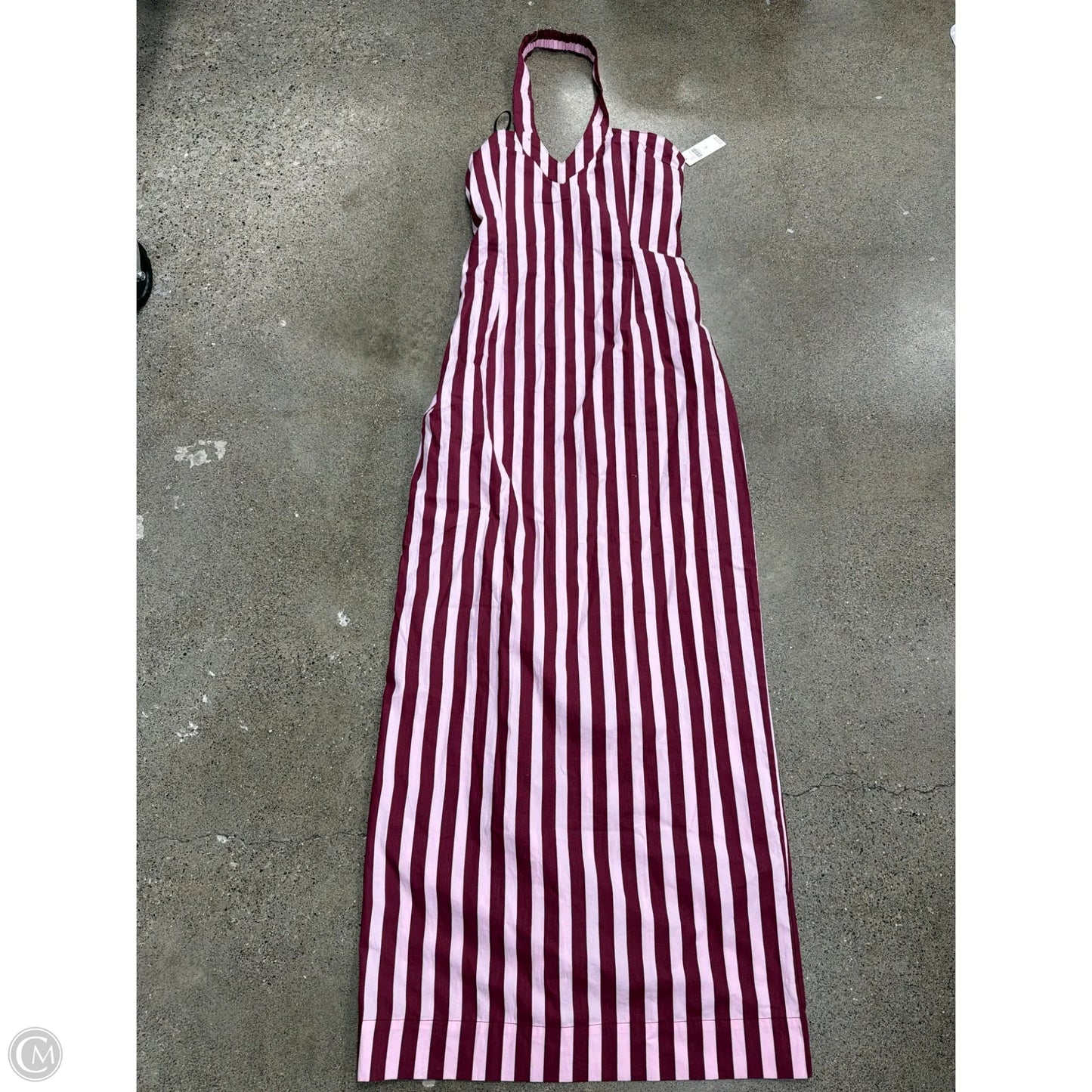 Dress Casual Maxi By Anthropologie In Maroon, Size: M