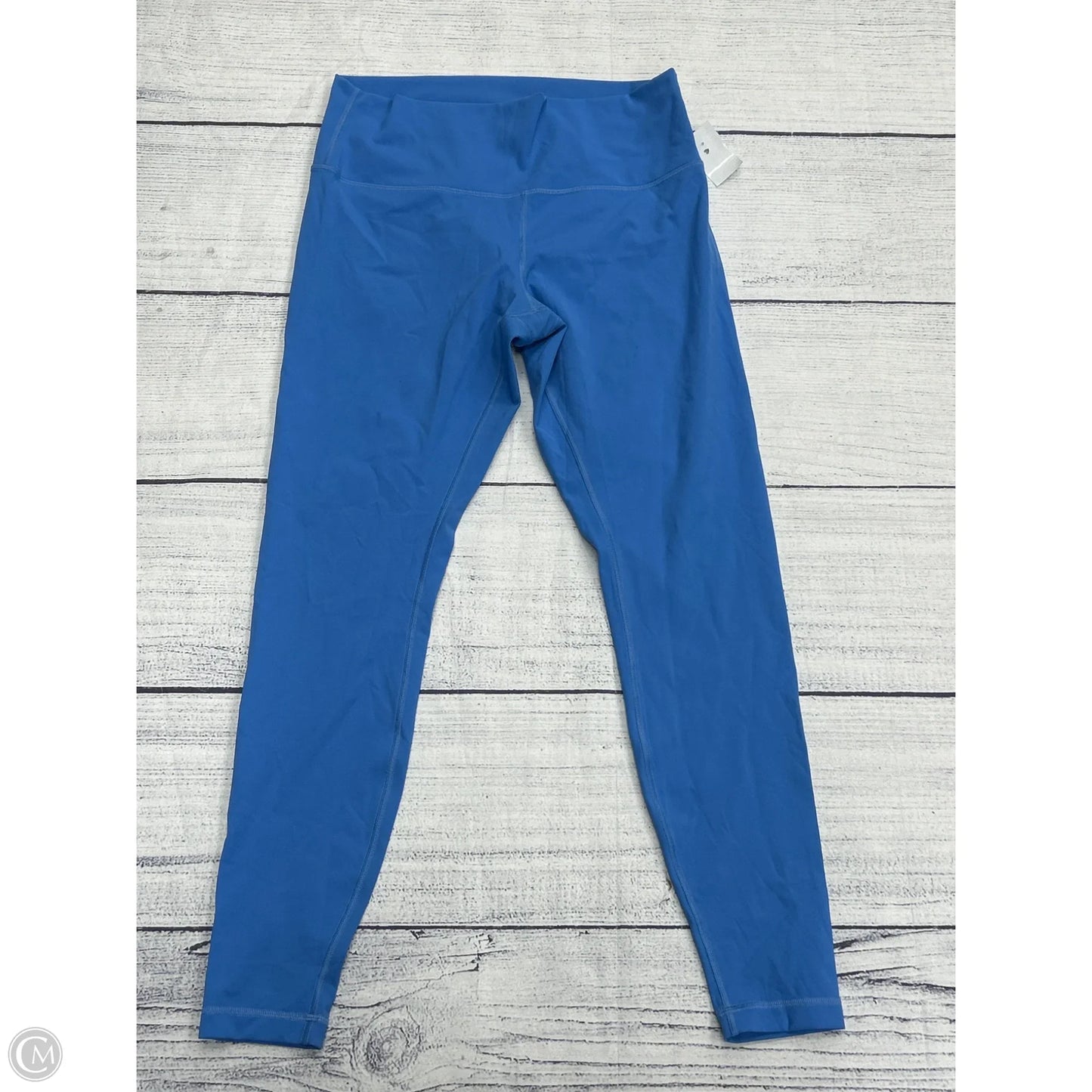 Athletic Leggings By Lululemon In Blue, Size: 12