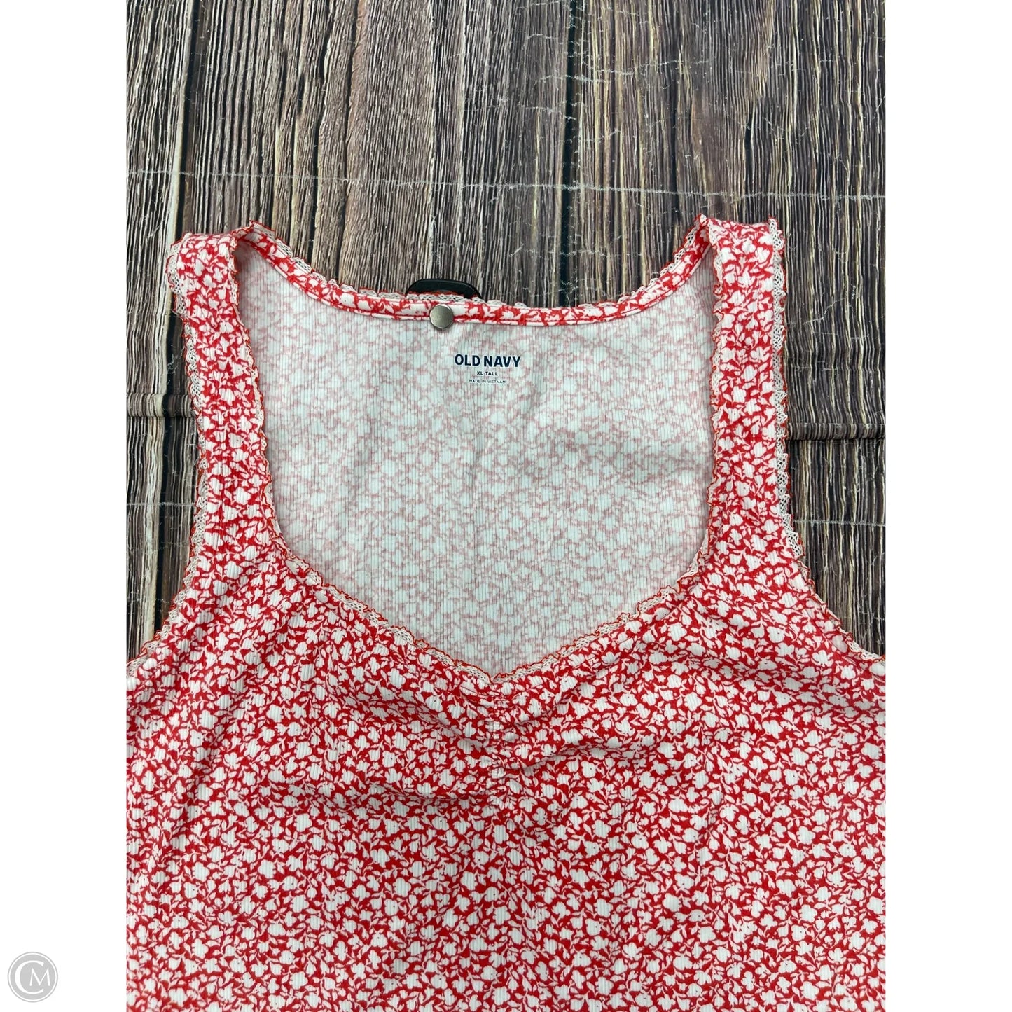 Tank Top By Old Navy In Red, Size: Xl