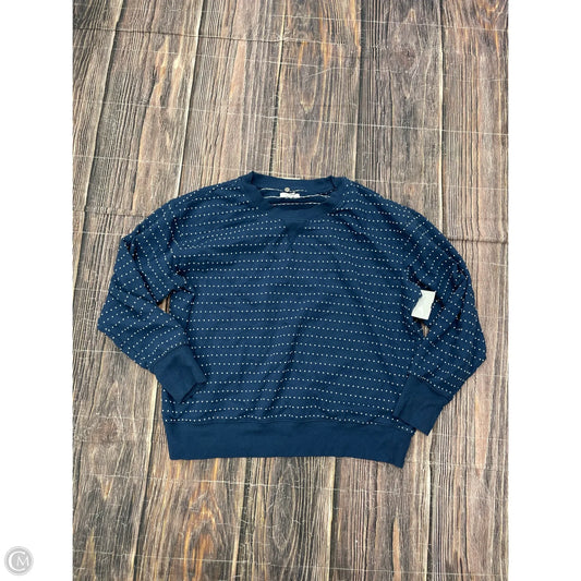 Top Long Sleeve By Maurices In Blue, Size: Xl