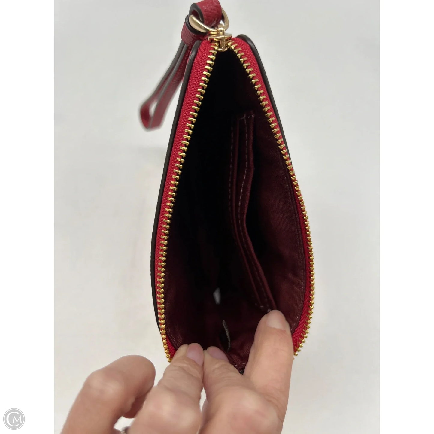 Wristlet Designer By Coach, Size: Small