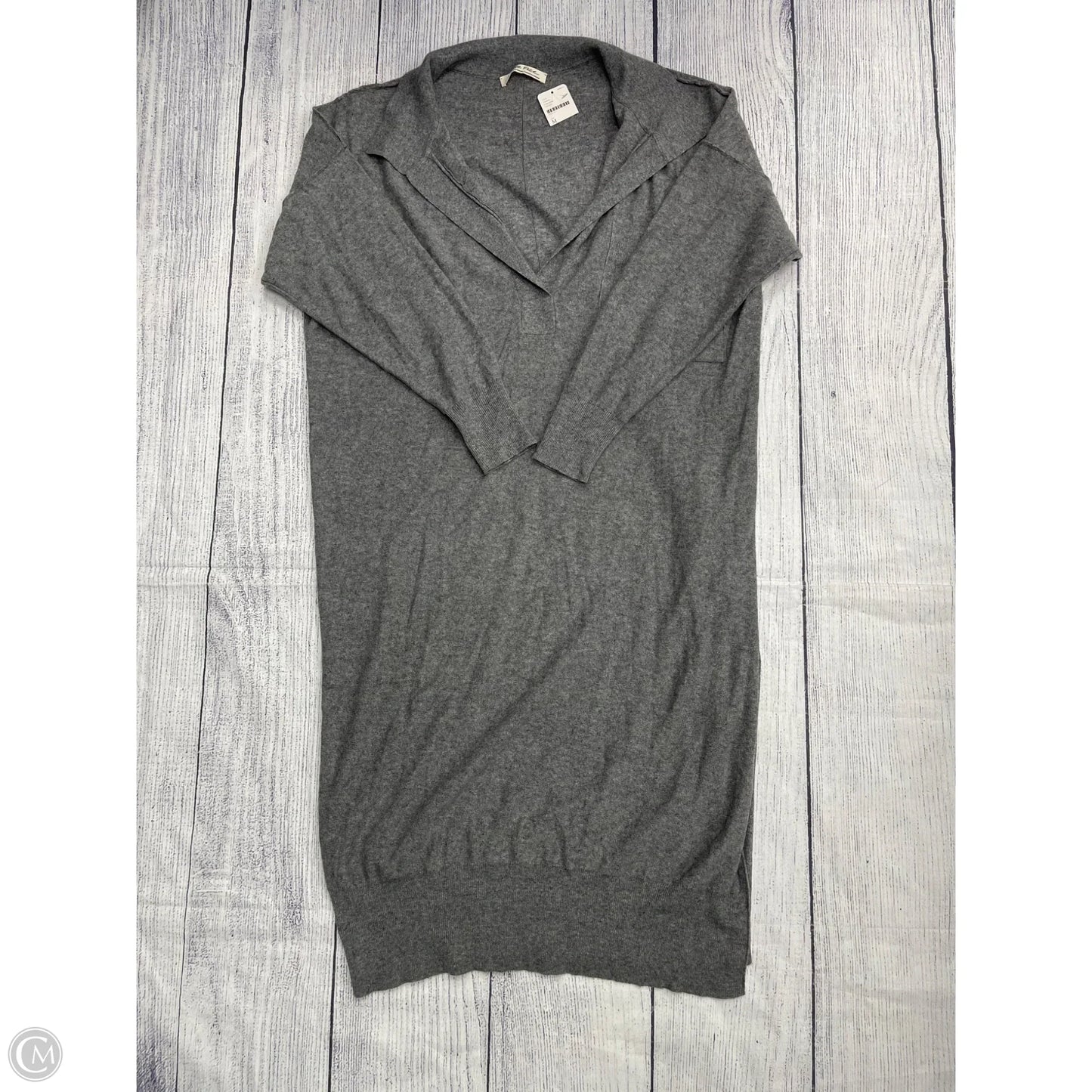 Dress Sweater By We The Free In Grey, Size: M