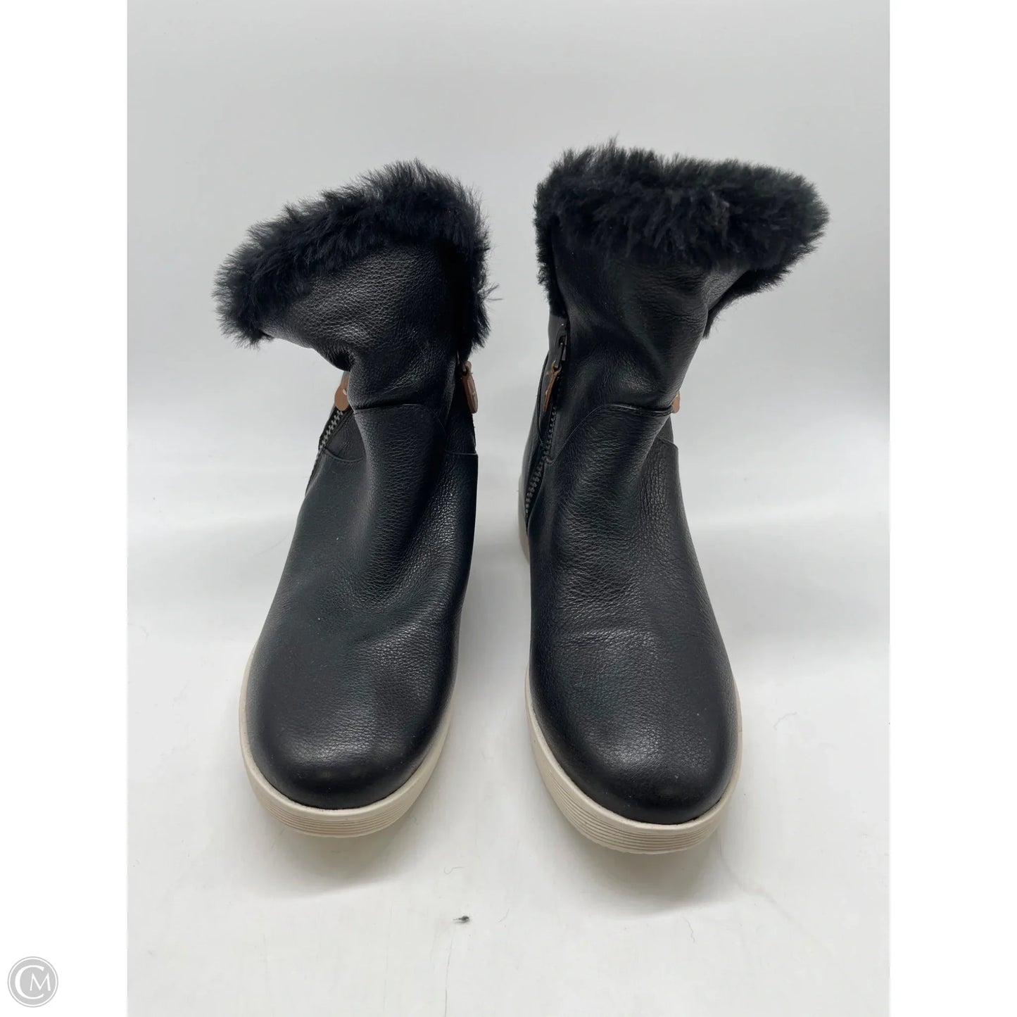 Boots Ankle Flats By Kenneth Cole In Black, Size: 8