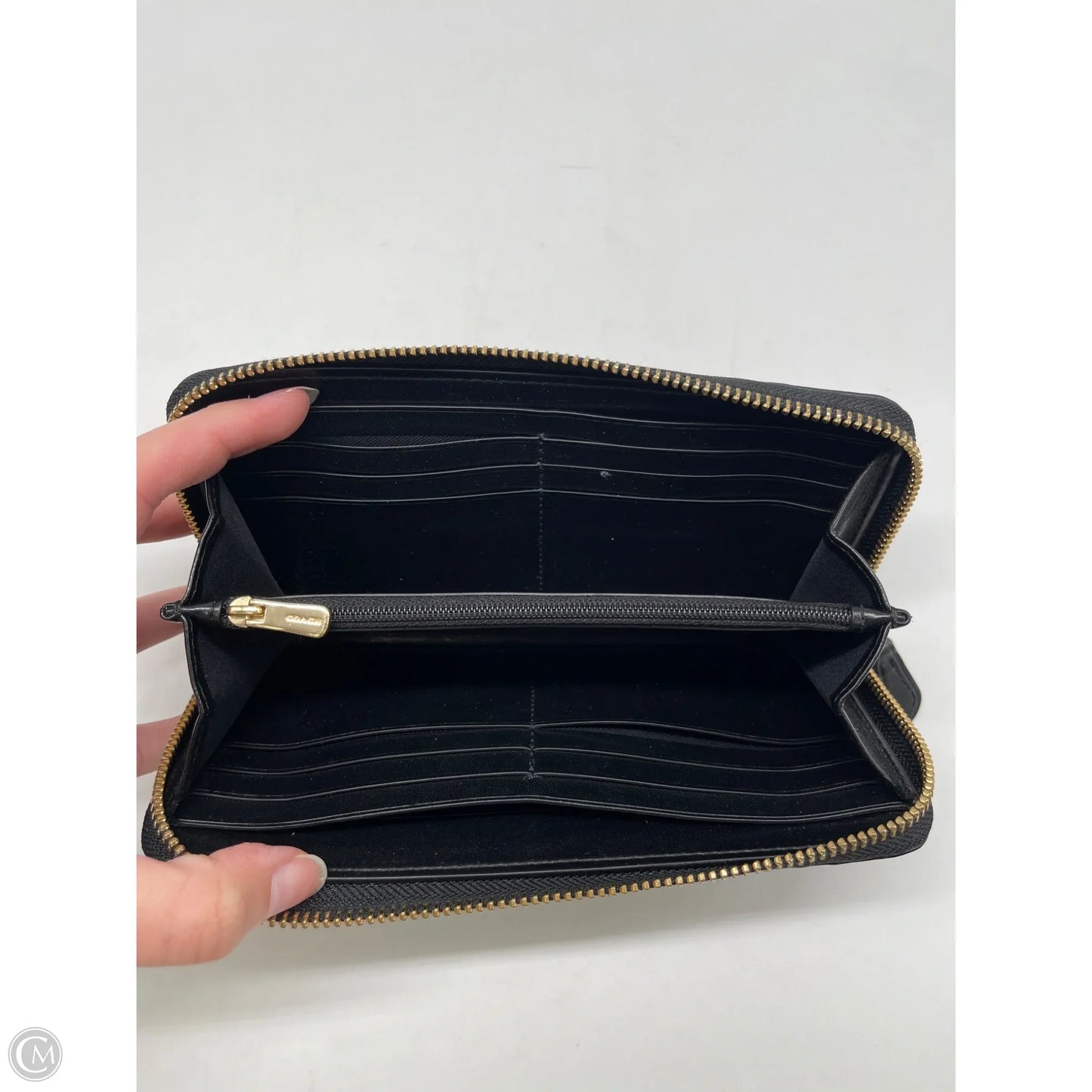 Wallet Designer By Coach, Size: Large