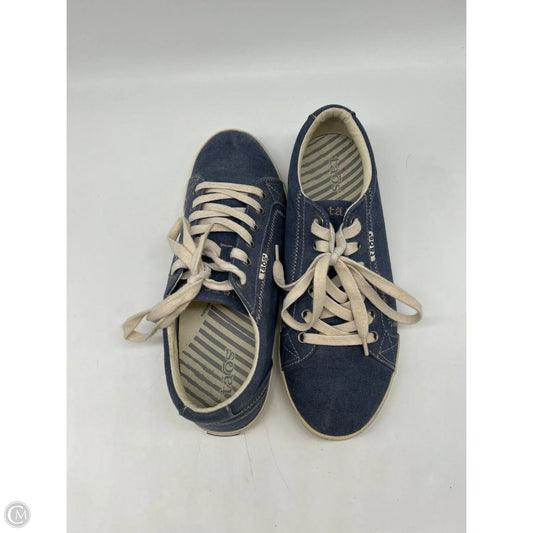 Shoes Sneakers By Taos In Blue, Size: 10.5