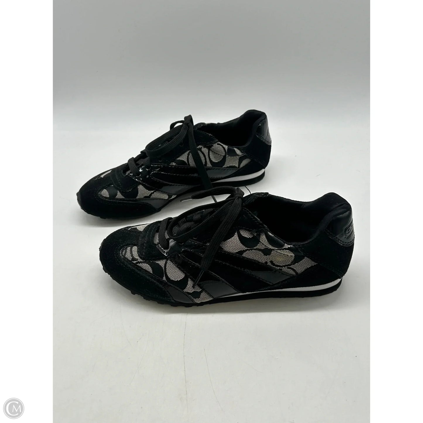Shoes Designer By Coach In Black, Size: 6