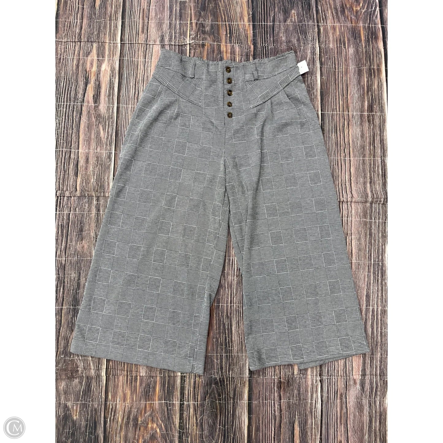 Pants Wide Leg By Maeve In Black, Size: L
