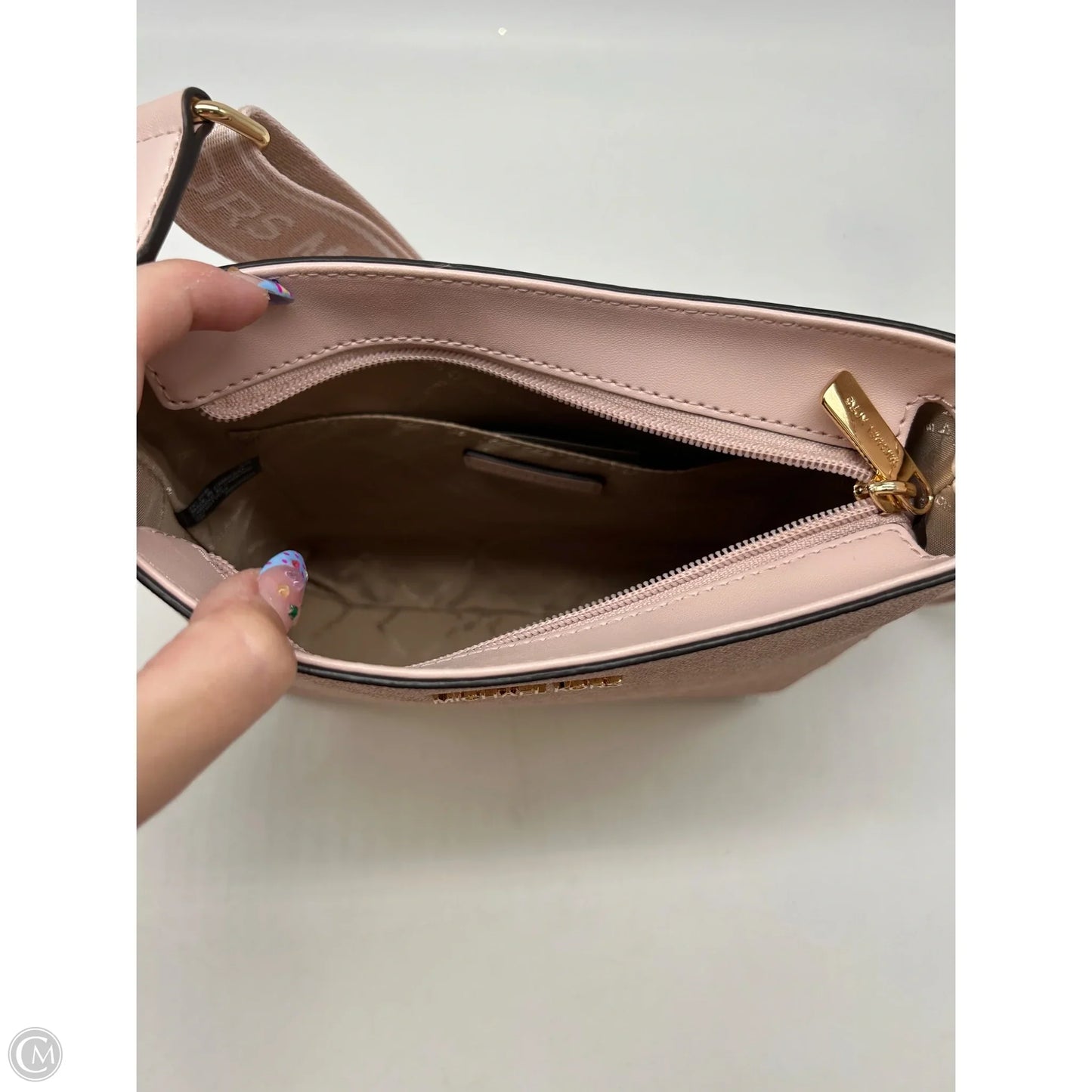 Crossbody Designer By Michael Kors, Size: Medium