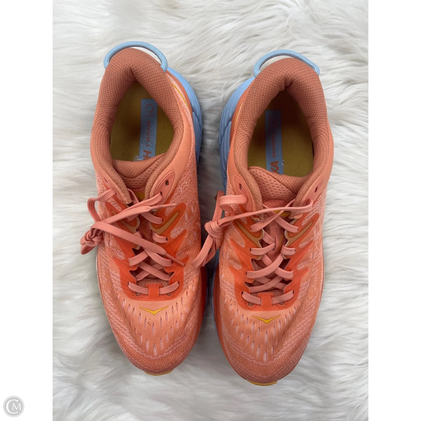 Shoes Athletic By Hoka In Orange, Size: 9.5