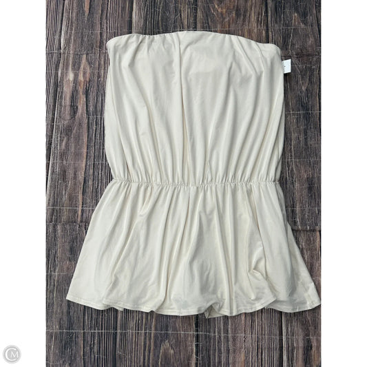 Romper By Aerie In Cream, Size: Xl