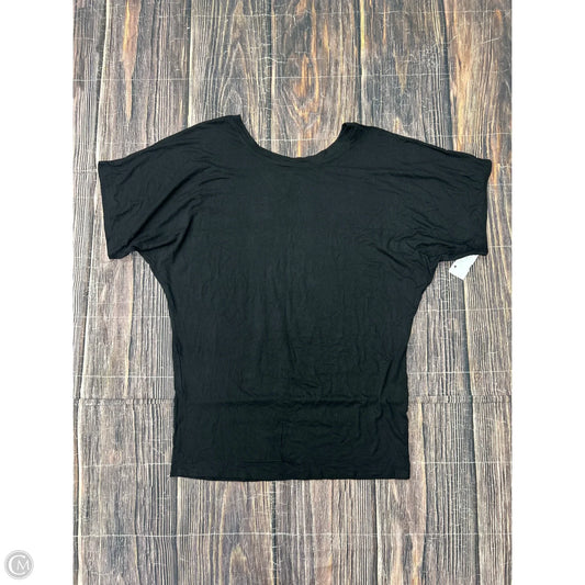 Top Short Sleeve Basic By Clothes Mentor In Black, Size: Xl