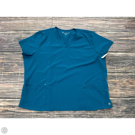 Top Short Sleeve By Clothes Mentor In Teal, Size: 3x