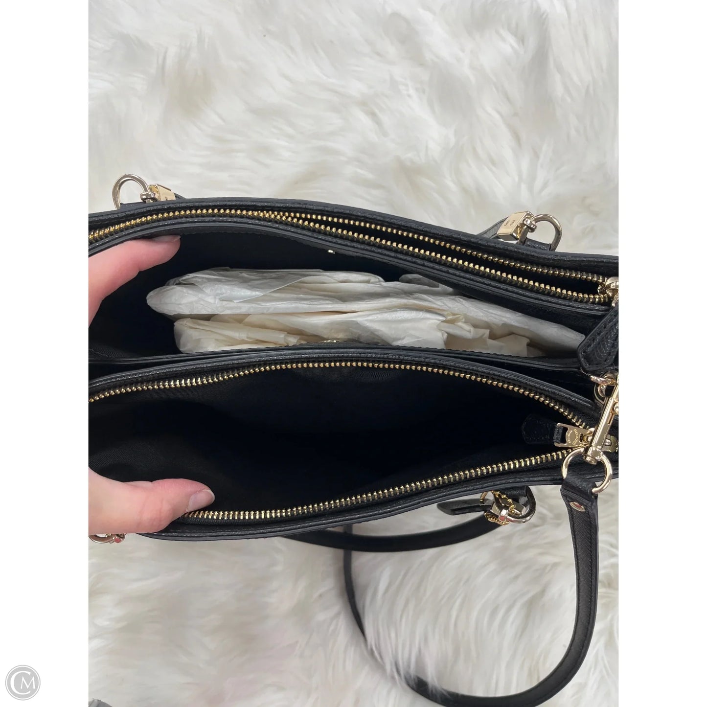 Tote Designer By Coach, Size: Large