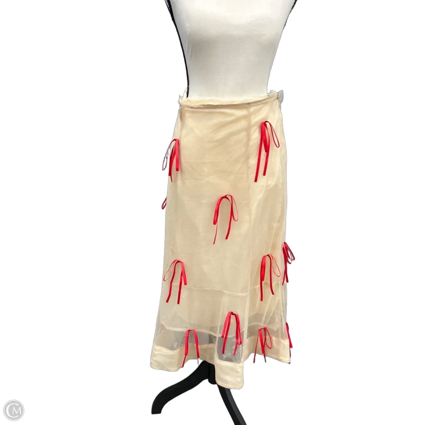 Skirt Maxi By Maeve In Tan, Size: 10