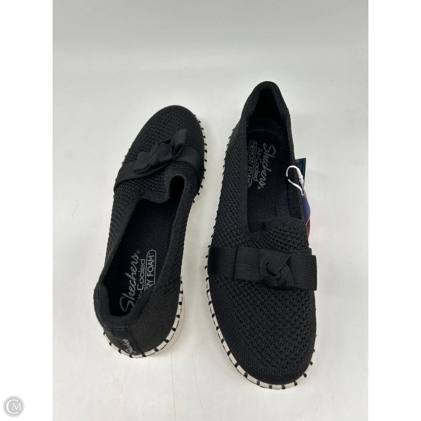 Shoes Flats By Skechers In Black, Size: 8