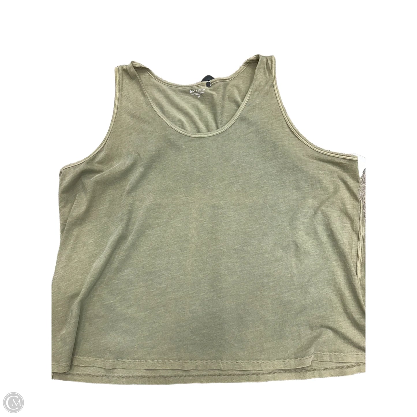 Athletic Tank Top By Athleta In Green, Size: 3x