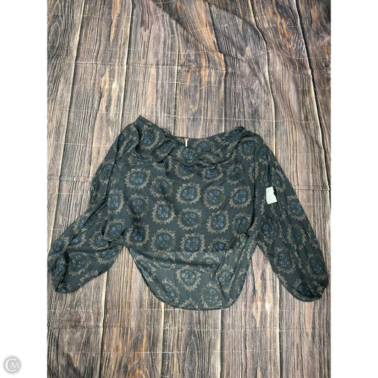 Top Long Sleeve By Free People In Grey, Size: L