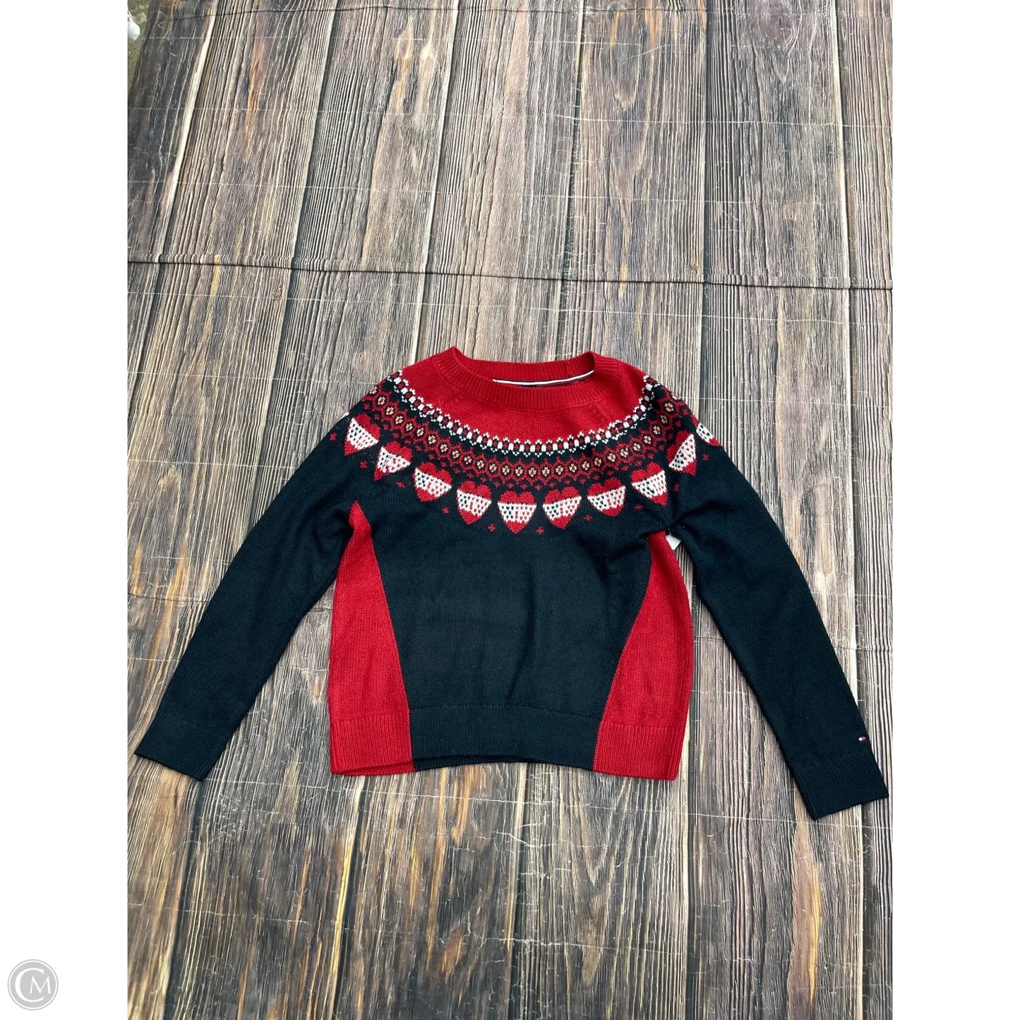 Sweater By Tommy Hilfiger In Red, Size: S