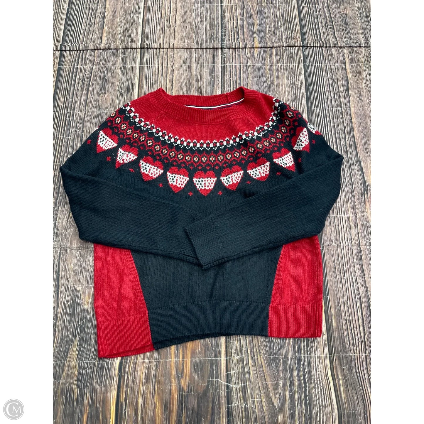 Sweater By Tommy Hilfiger In Red, Size: S