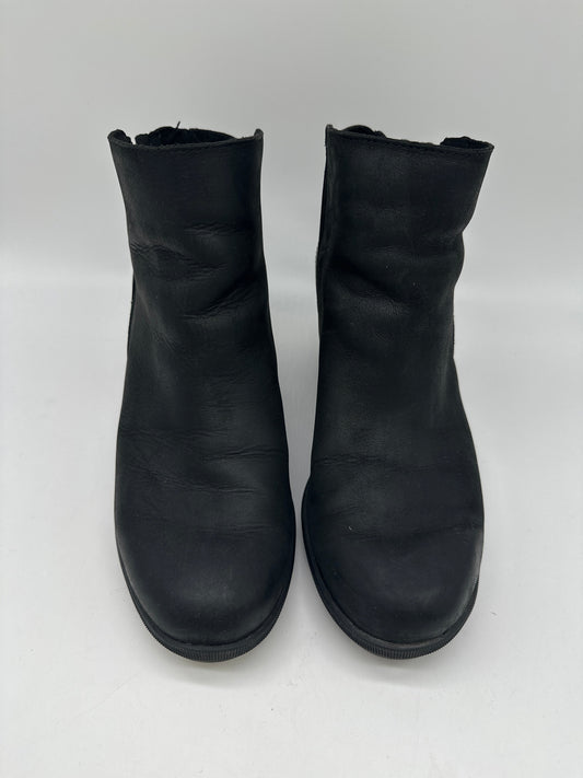 Boots Ankle Heels By Sorel In Black, Size: 10