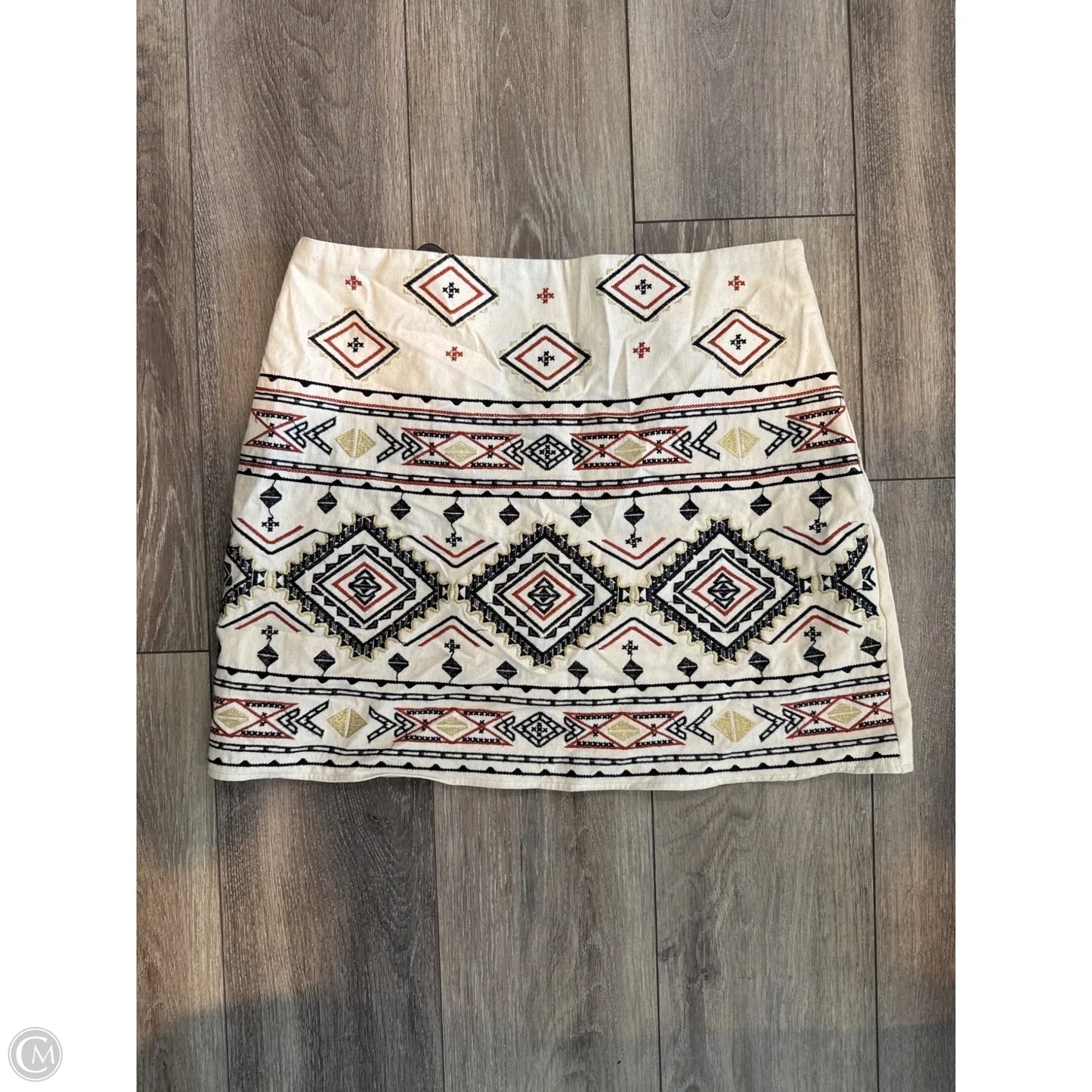 Skirt Mini & Short By Blu Pepper In Tan, Size: L