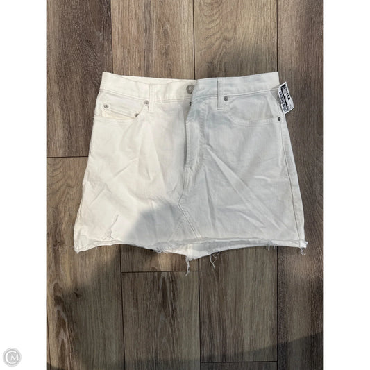 Skirt Mini & Short By Gap In White, Size: 8
