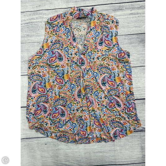 Tank Top By Cable And Gauge In Multi-colored, Size: L