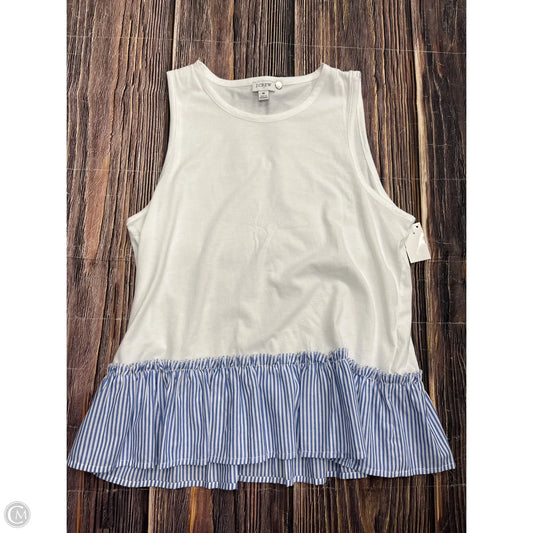 Tank Top By J. Crew In White, Size: M