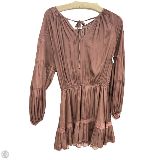 Dress Casual Short By Mustard Seed In Brown, Size: M