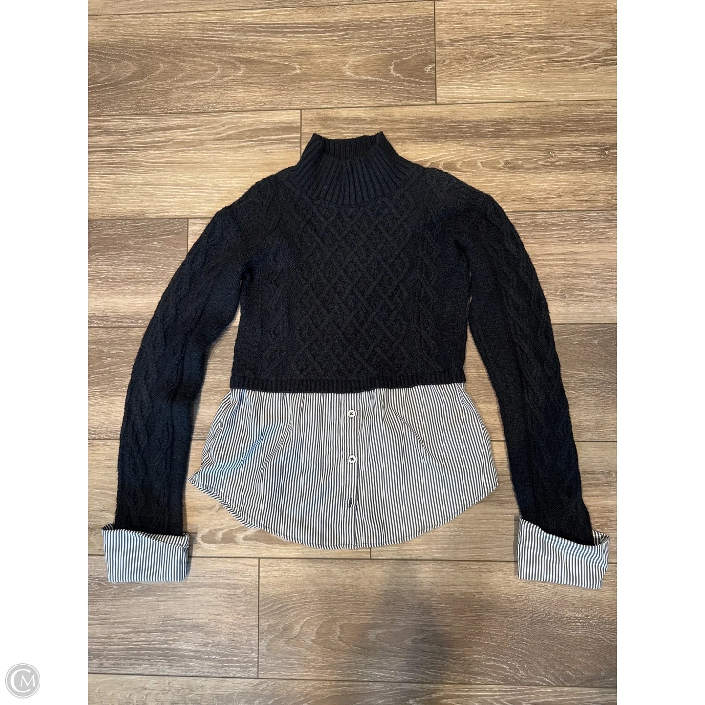 Sweater By Maeve In Navy, Size: Xs