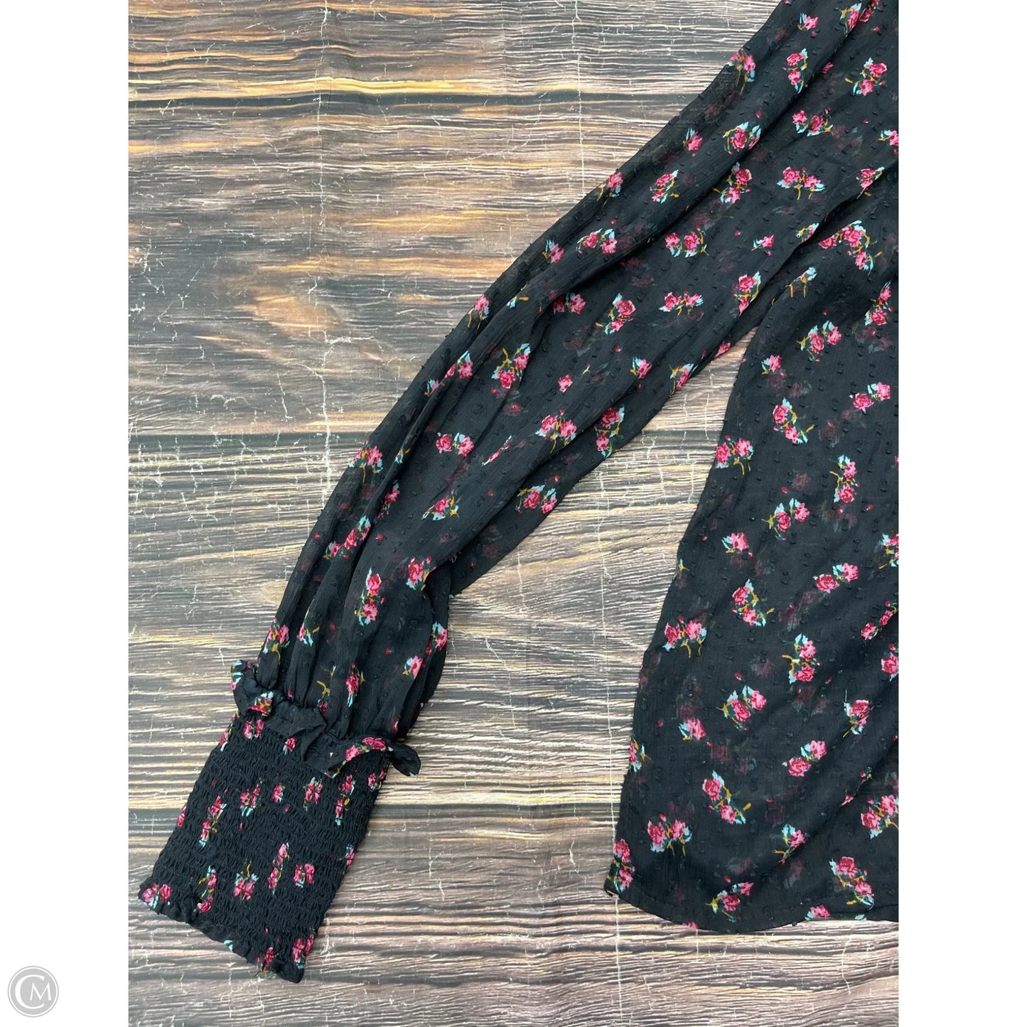 Top Long Sleeve By Free People In Navy, Size: L