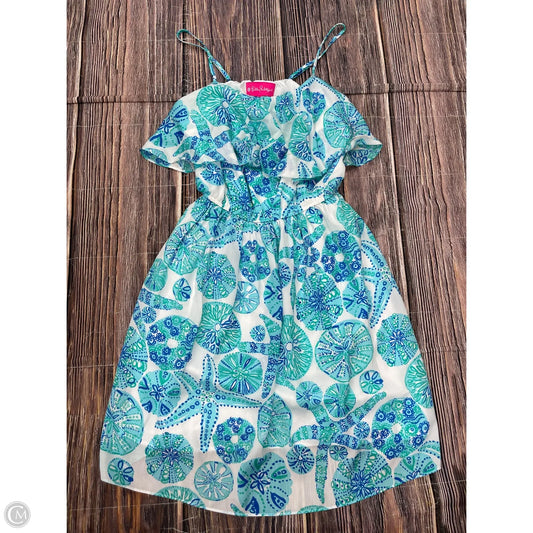 Dress Designer By Lilly Pulitzer In Blue, Size: Xs