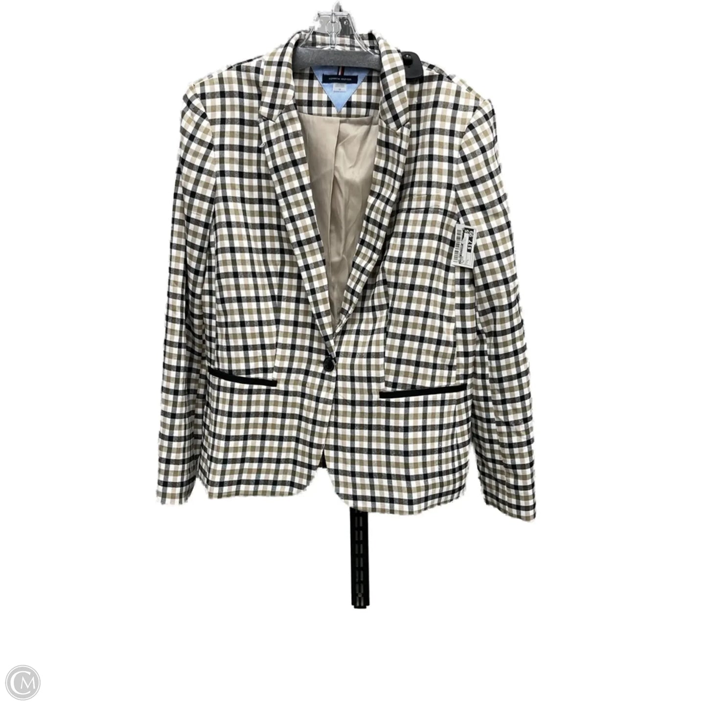 Blazer By Tommy Hilfiger In Tan, Size: L