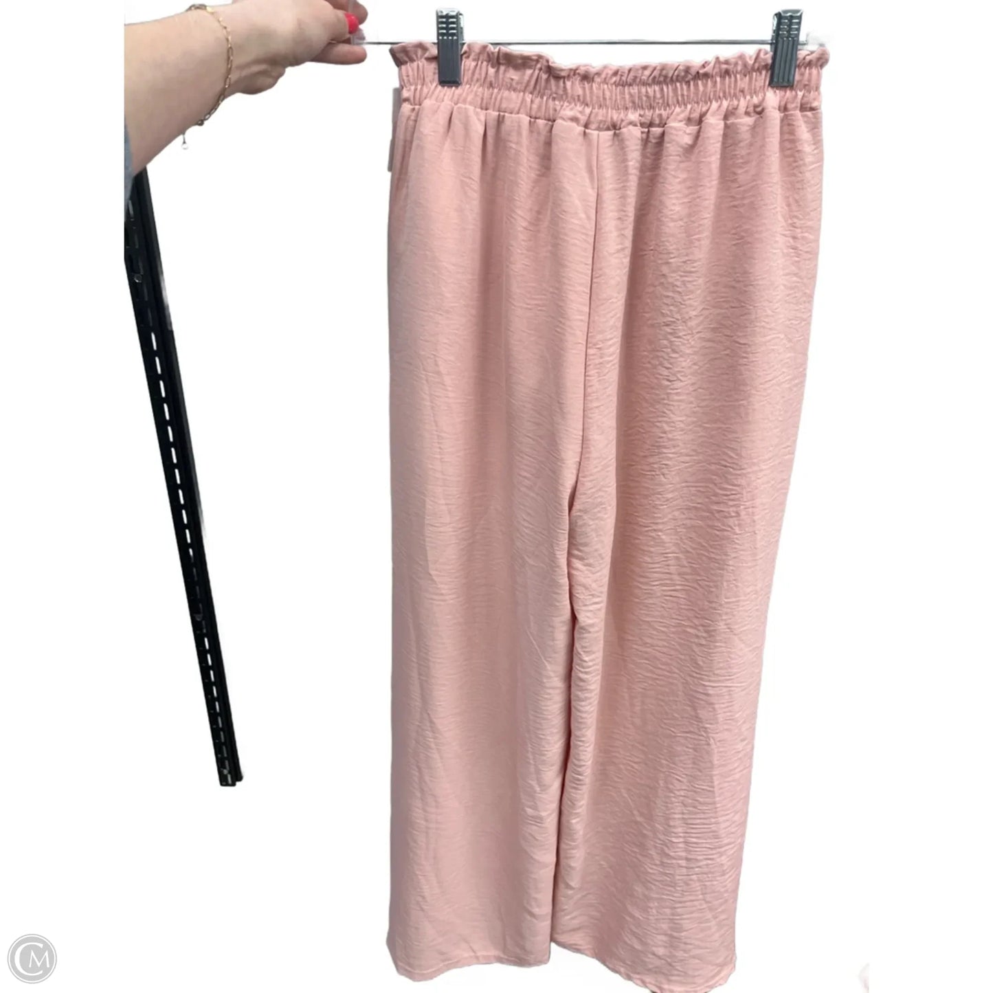 Pants Wide Leg By Clothes Mentor In Pink, Size: S