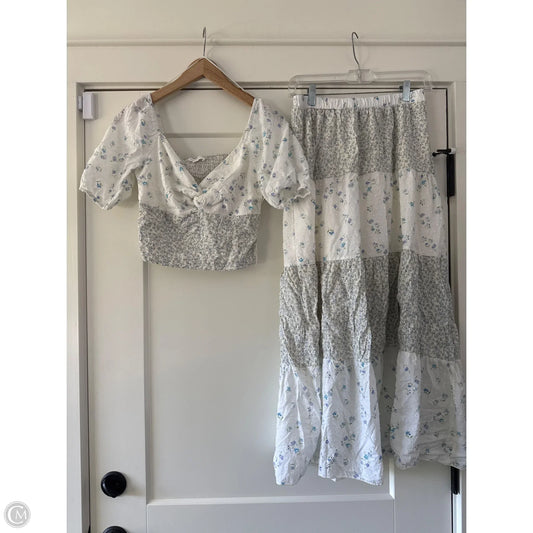 Top Short Sleeve By Clothes Mentor In Floral Print, Size: S
