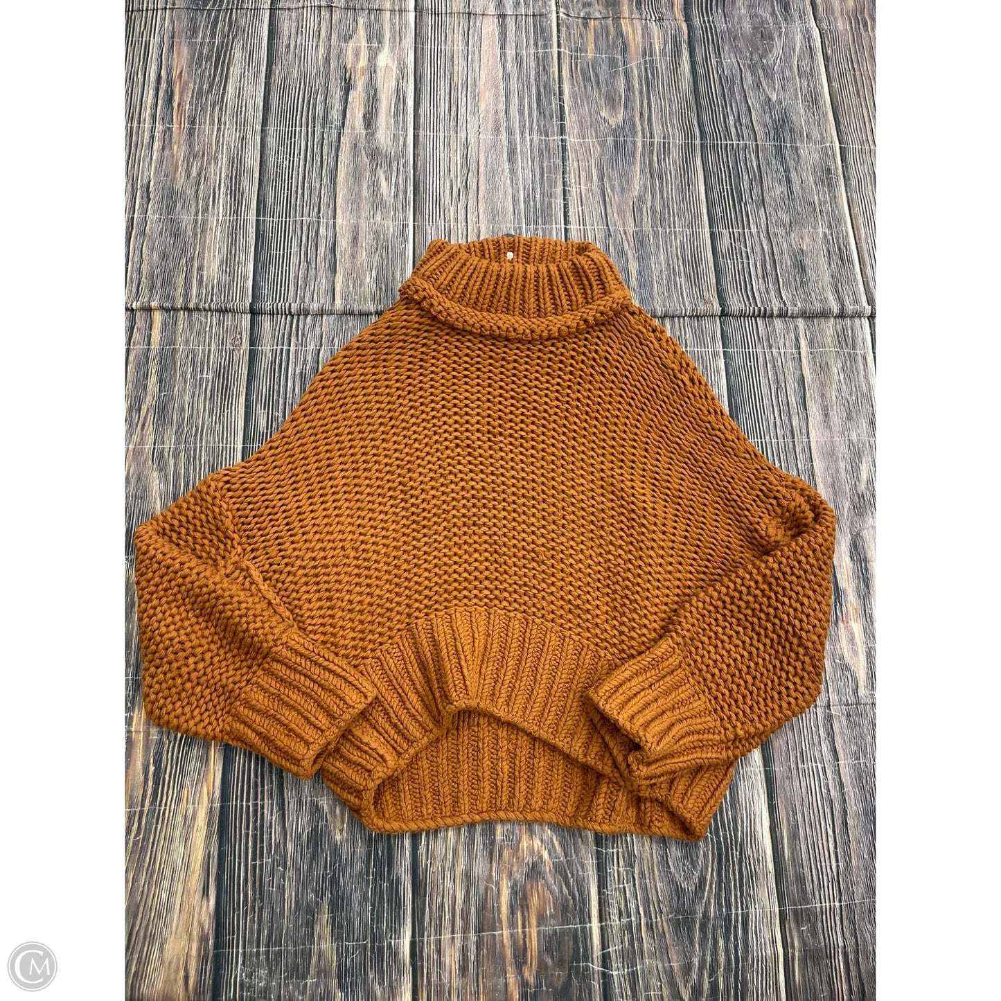 Sweater By Free People In Orange, Size: L