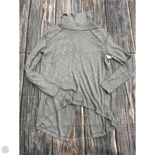 Top Long Sleeve By We The Free In Grey, Size: L