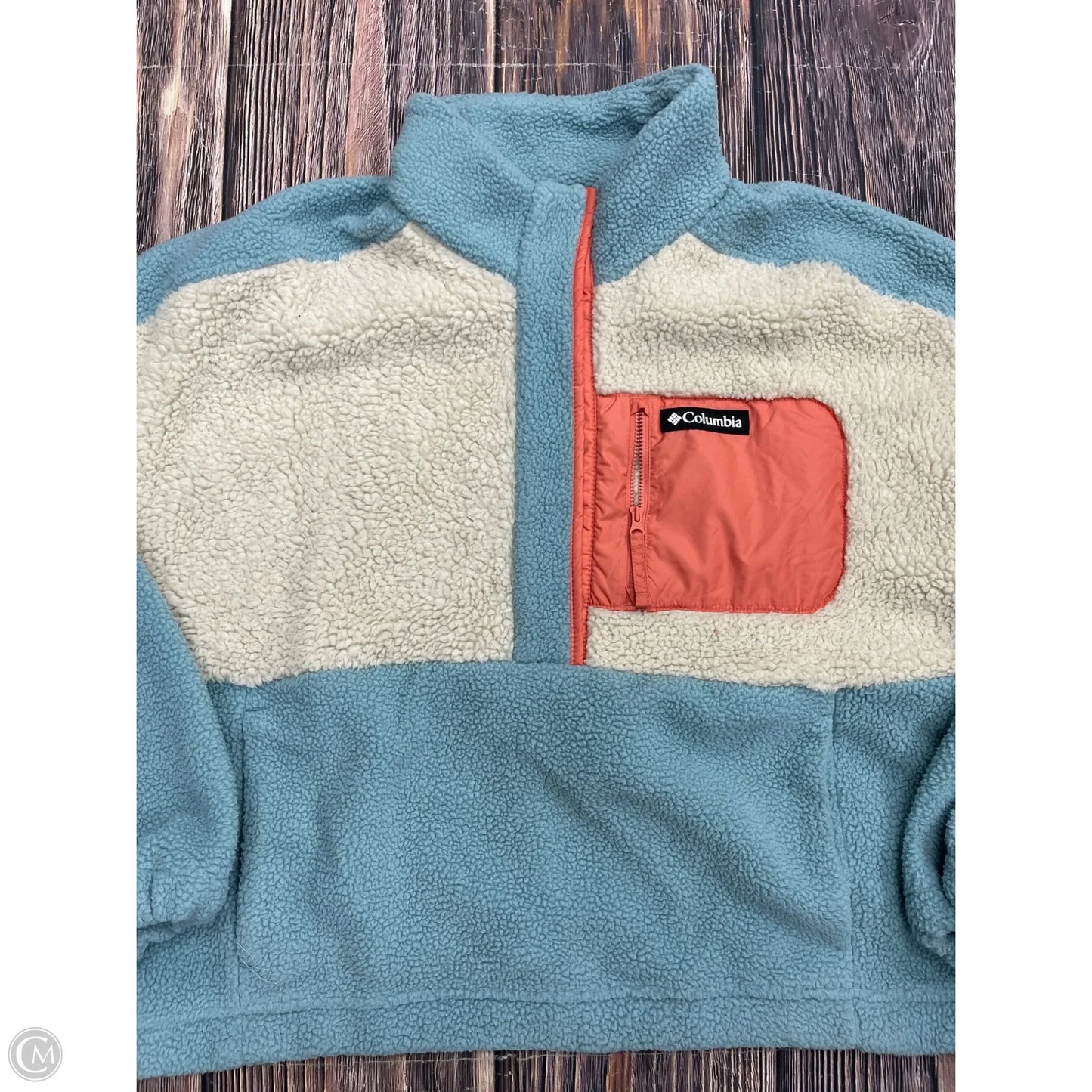 Sweatshirt Collar By Columbia In Cream, Size: 1x