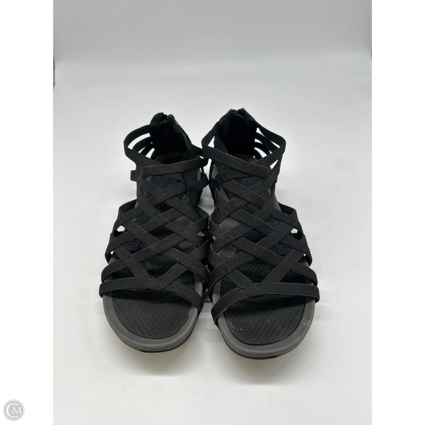 Sandals Flats By Bare Traps In Black, Size: 7