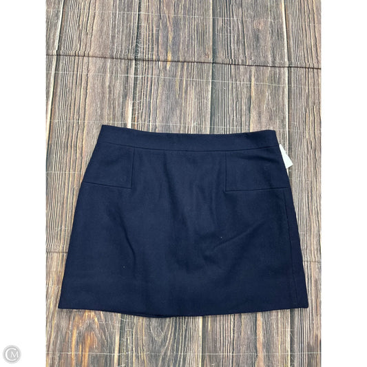 Skirt Mini & Short By J. Crew In Navy, Size: L