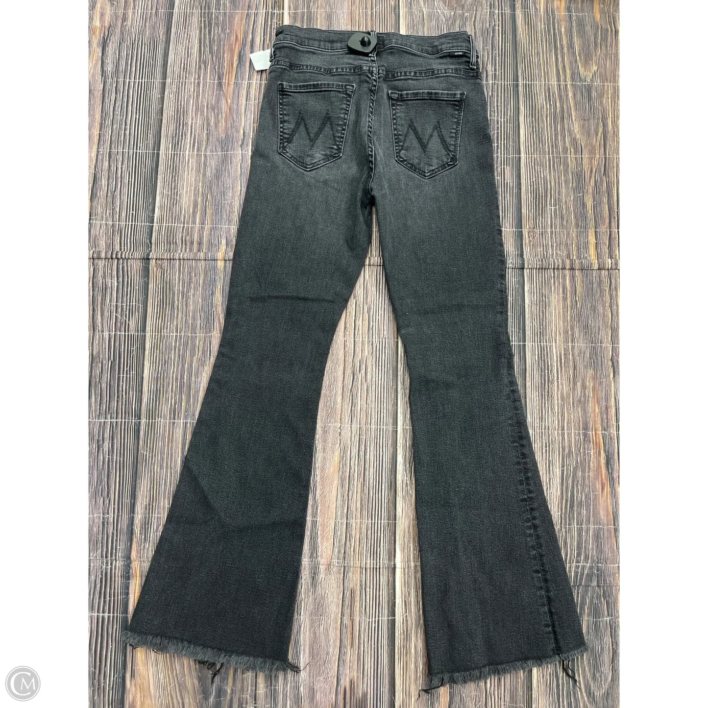 Jeans Wide Leg By Mother In Black, Size: 6
