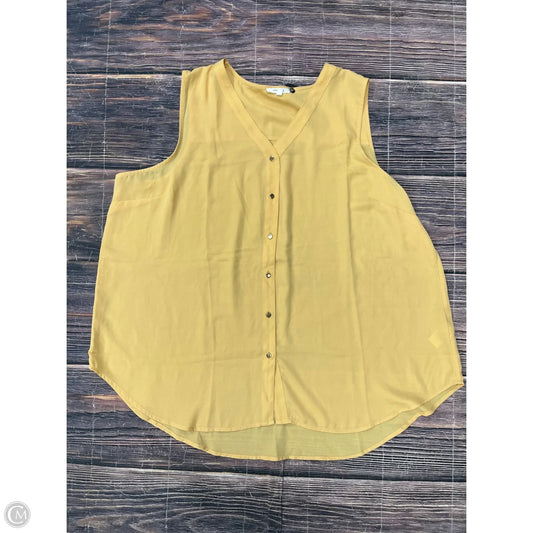 Tank Top By Maurices In Yellow, Size: 2x