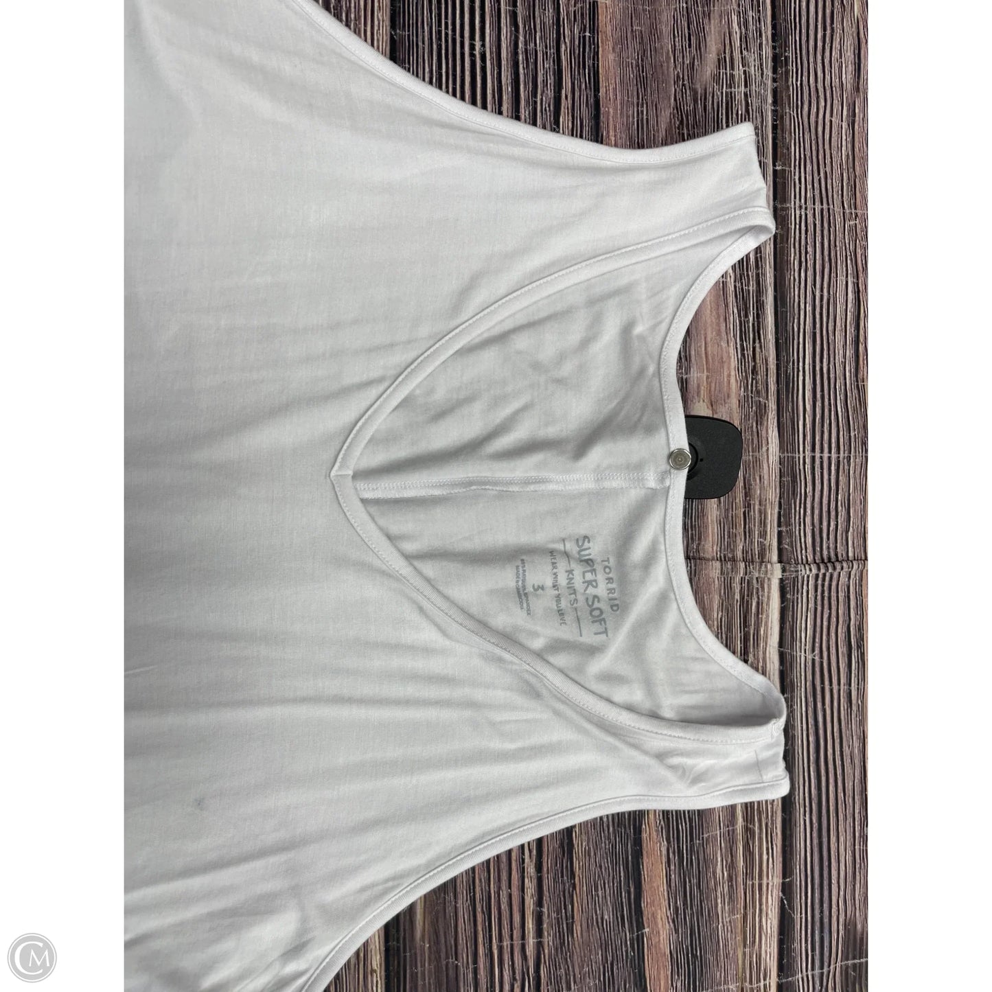 Tank Top By Torrid In White, Size: 3x