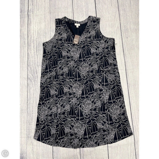 Dress Casual Midi By J. Jill In Navy, Size: Xl