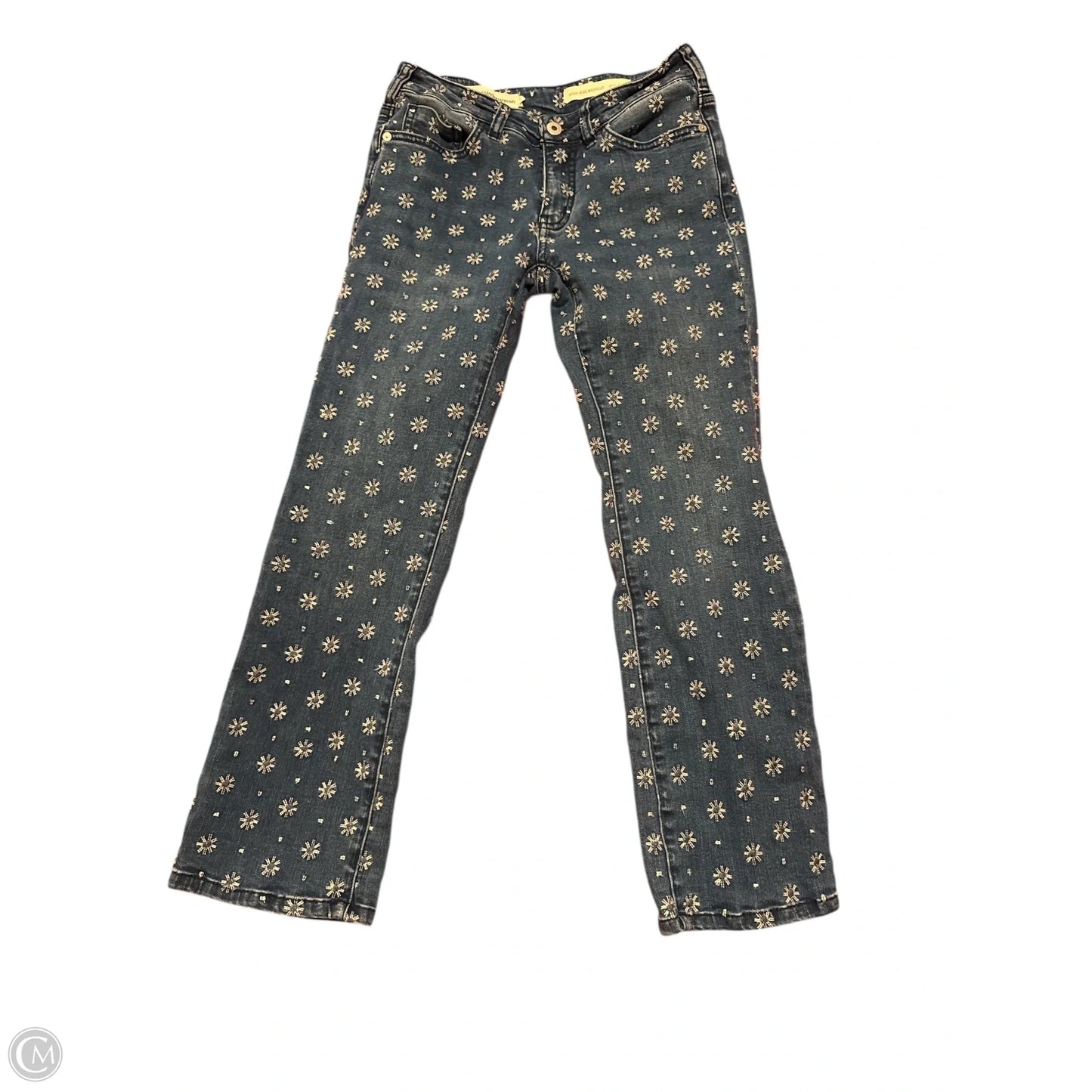 Jeans Boot Cut By Pilcro In Blue Denim, Size: 0