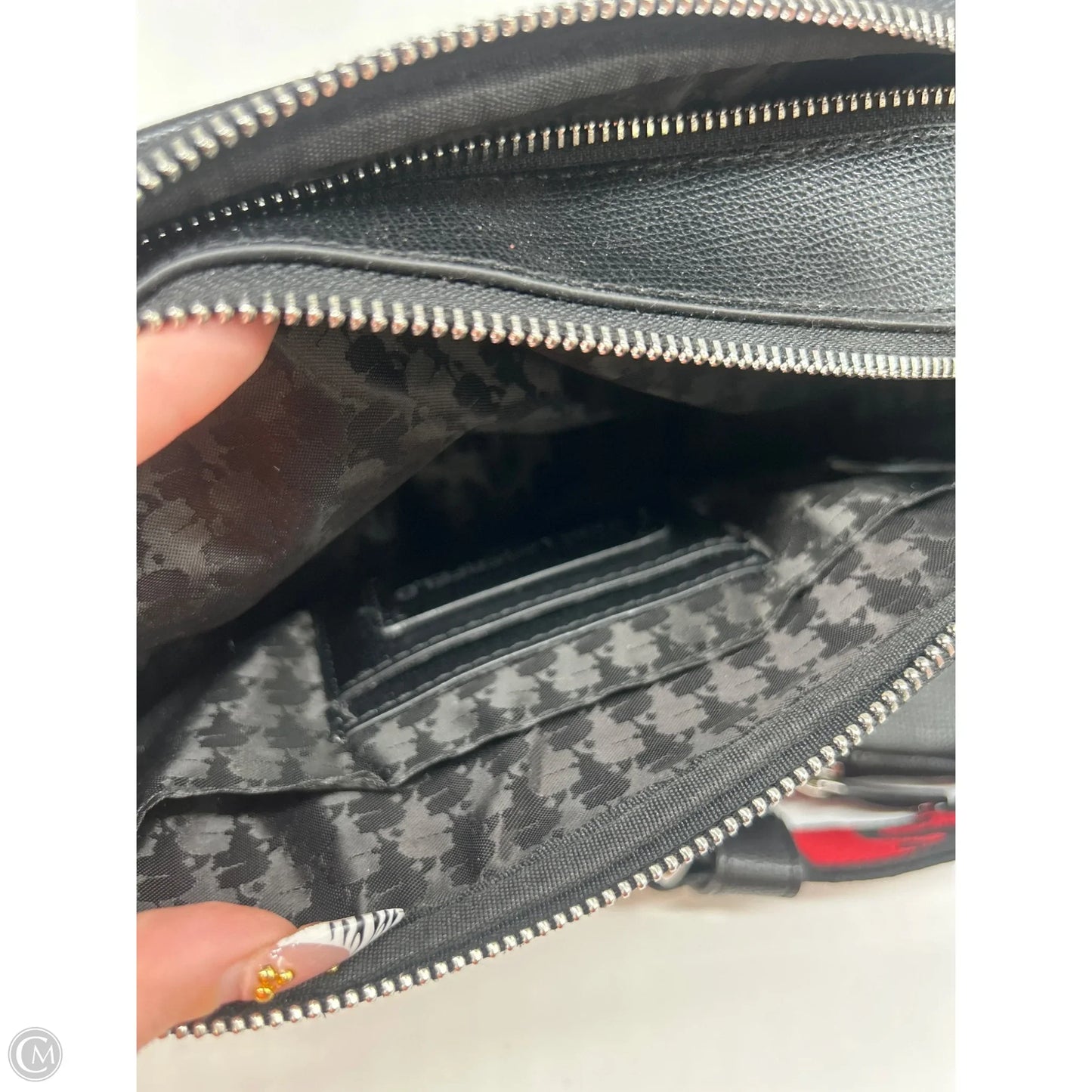 Handbag Designer By Karl Lagerfeld, Size: Medium