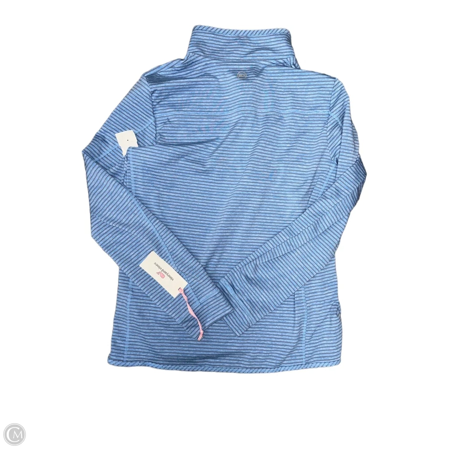 Athletic Top Long Sleeve Collar By Vineyard Vines In Blue, Size: S