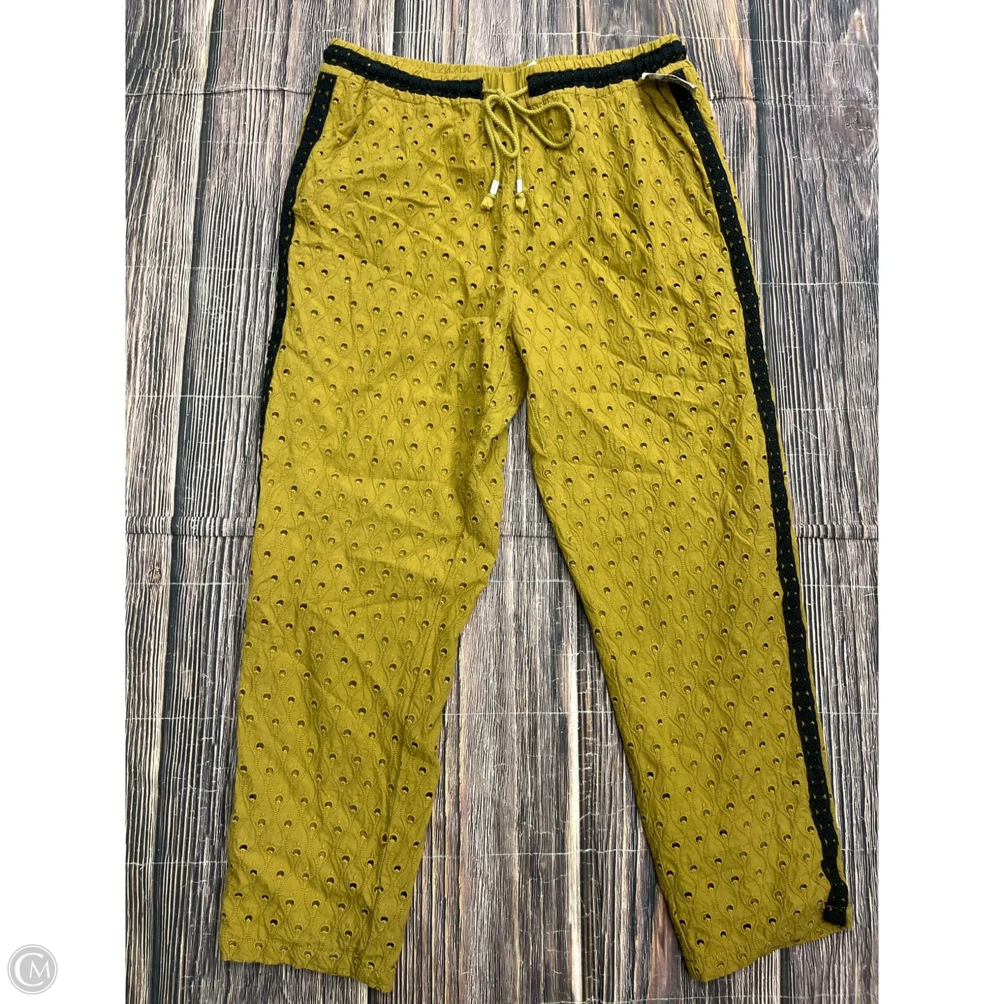 Pants Other By Anthropologie In Yellow, Size: M