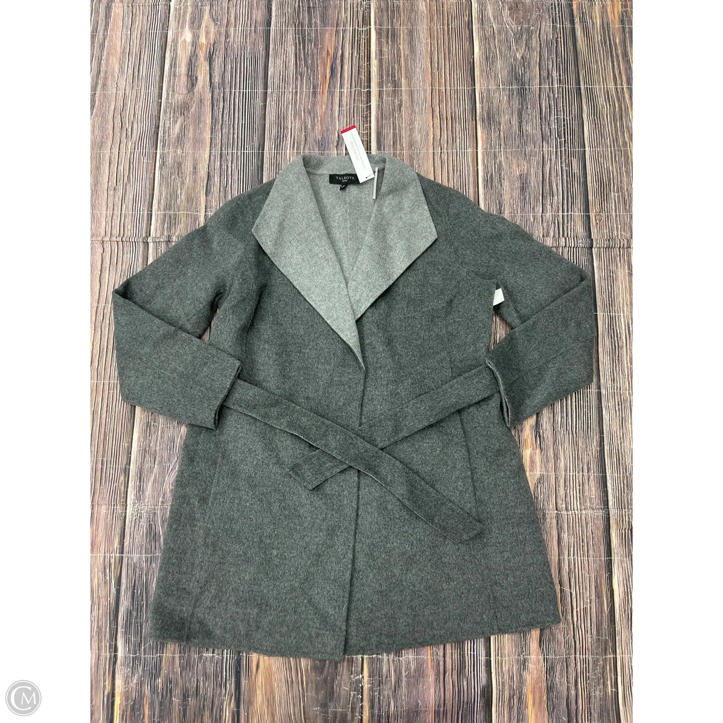 Jacket Other By Talbots In Grey, Size: Mp