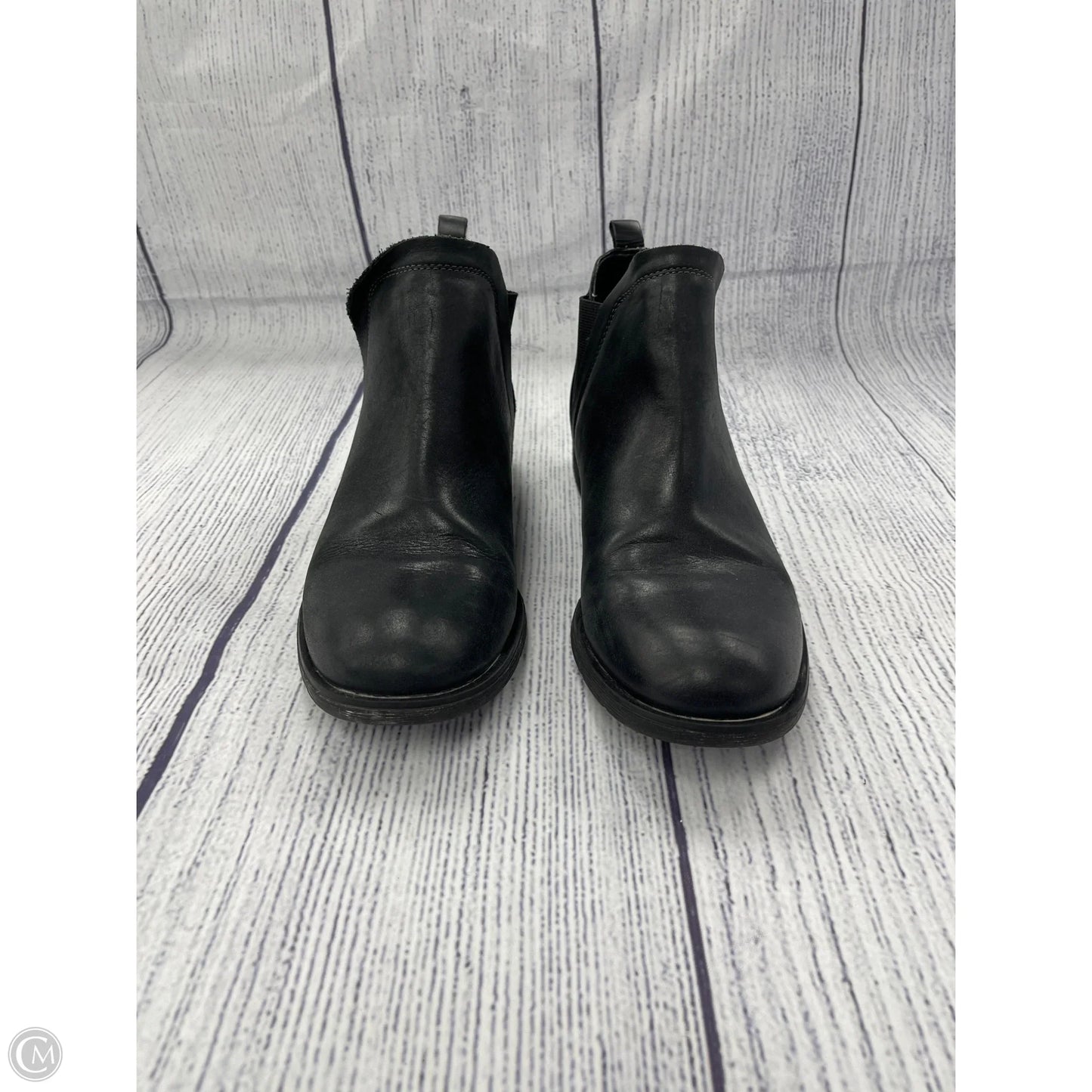 Boots Ankle Flats By Sofft In Black, Size: 11